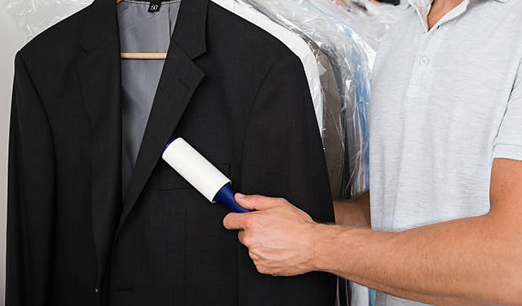 Visit dry cleaners for coat wash