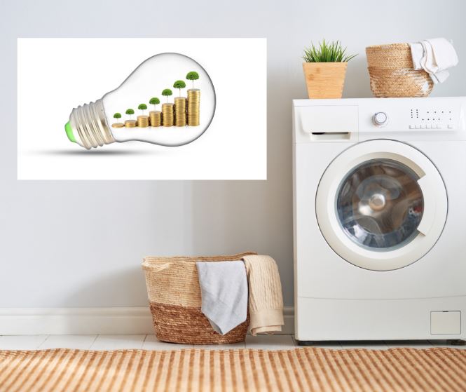 Line drying saves money and energy in laundry